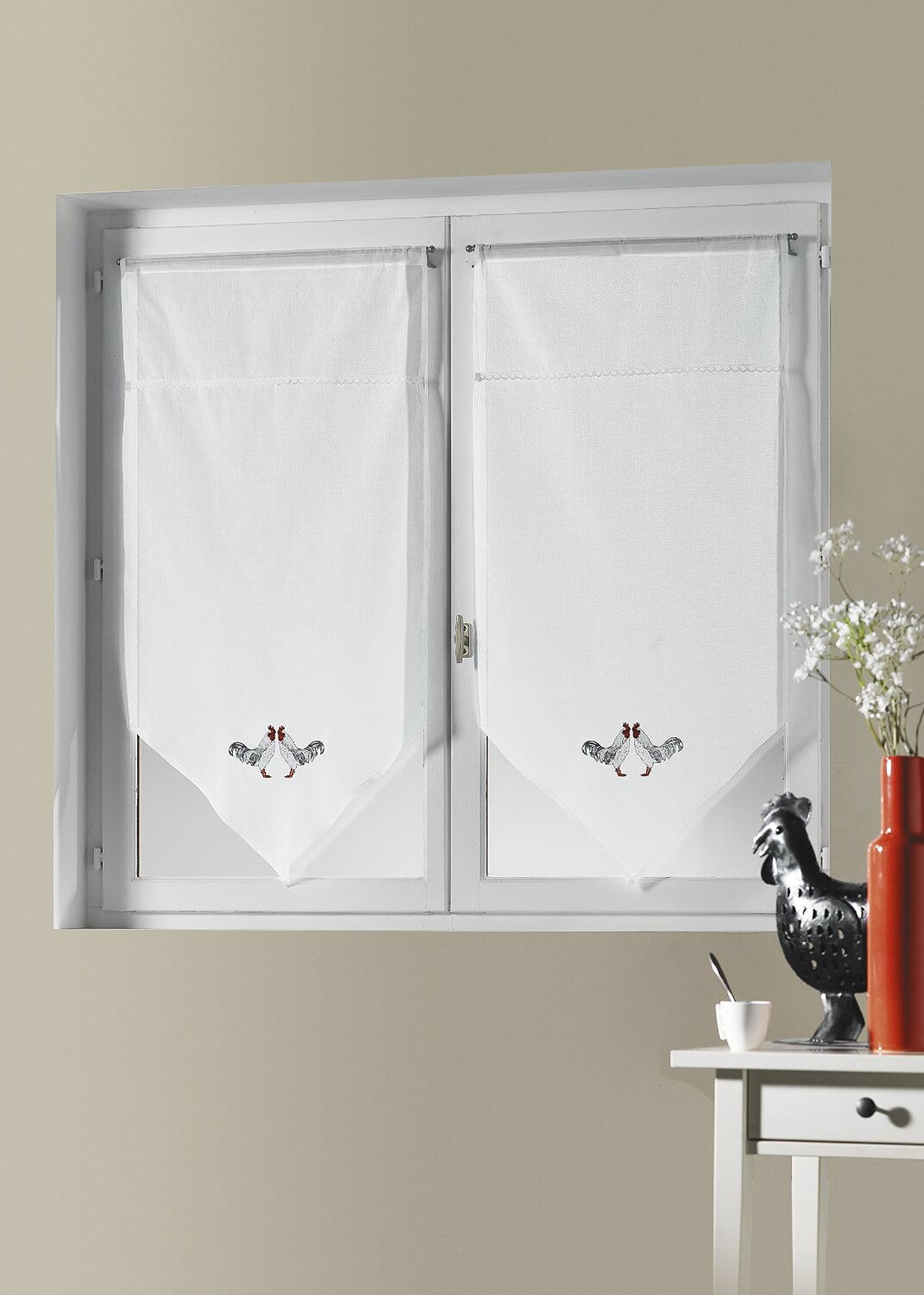 Tende da cucina con cuori : tende a vetro cucina moderna. tende a ...