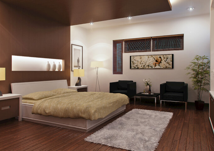 Render Quadri Camera da Letto